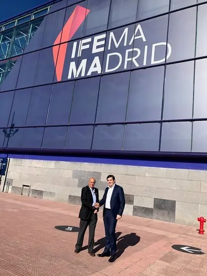 Ángel Macías en Ifema