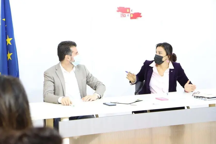 Ana Sanchéz y Luis Tudanca