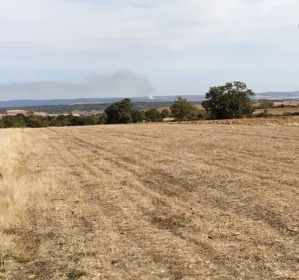 Foto de archivo de un incendio
