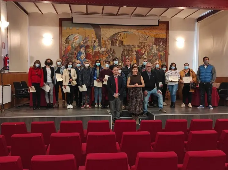 La delegada de la Junta y el alcalde de Benavente, en la clausura