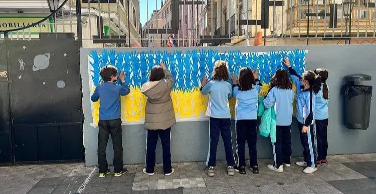 Alumnos colegio Medalla Milagrosa