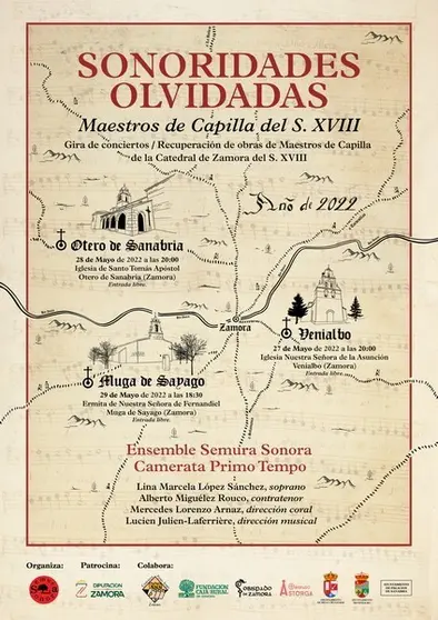 Cartel de la gira de conciertos