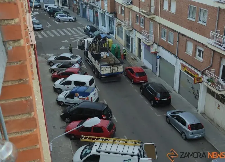Operarios en Campo de Marte