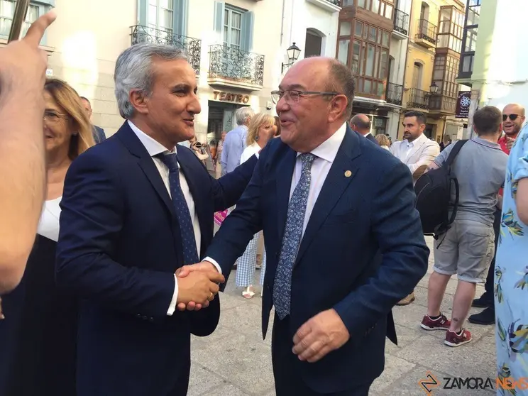 El presidente de la Cámara de Comercio de Zamora, Enrique Oliveira