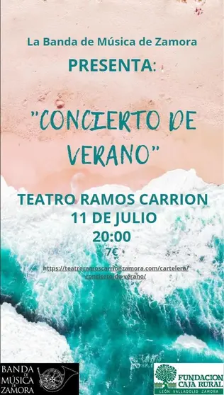 CARTEL CONCIERTO DE VERANO