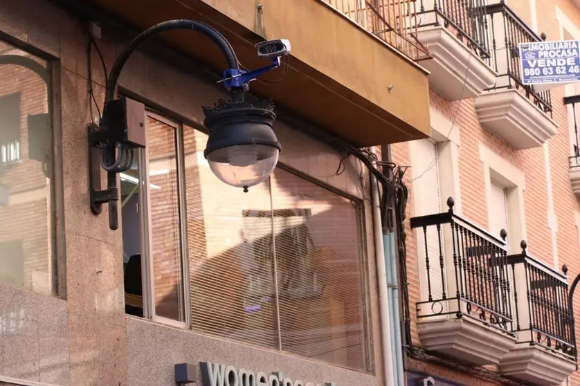 Sistema de videovigilancia del Ayuntamiento de Benavente en el acceso a zonas peatonales