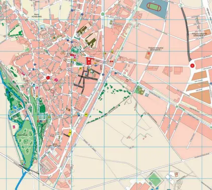 Mapa explicativo pavimentación Ayto Benavente