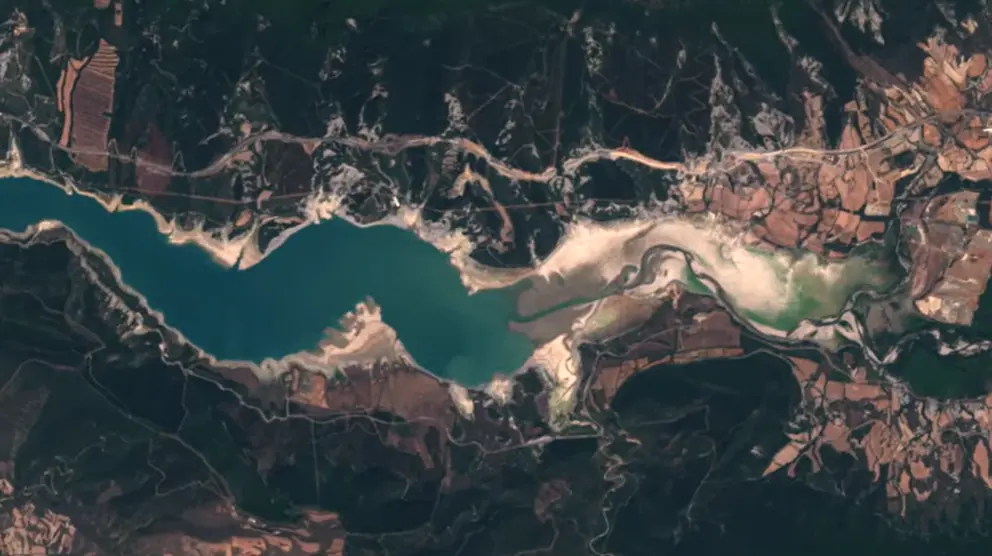 Embalse de Yesa, Zaragoza. Fotografía: Copernicus