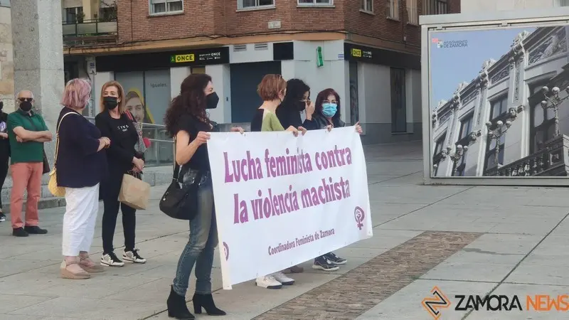 Mnaifestación en Zamora contra la violencia de género; foto Archivo