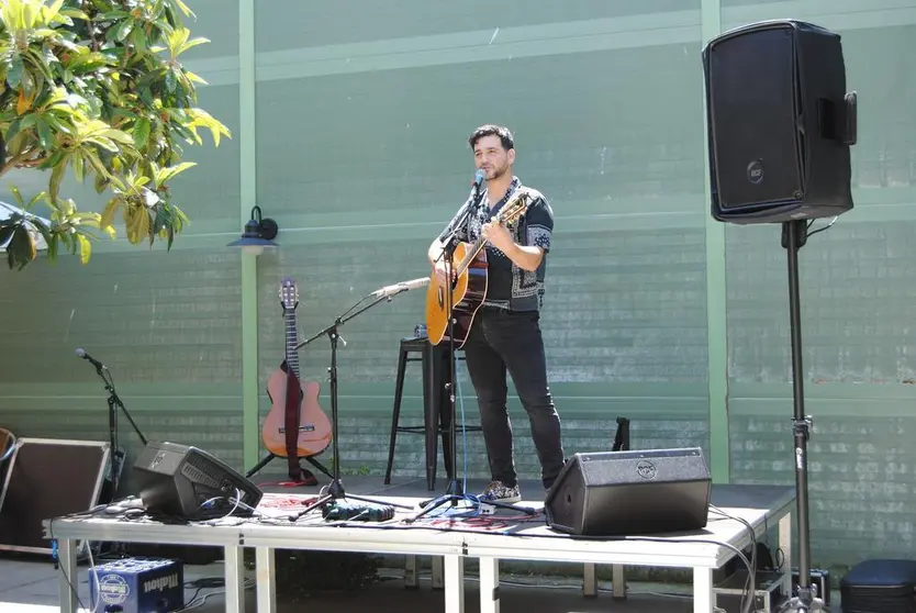 Fran Perera, durante su última actuación en la Cueva del Jazz en Vivo