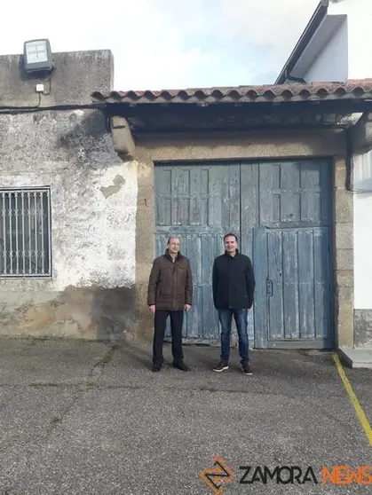 Los promotores de Juntos por Sayago, José Antonio de la Mano y Domingo Martín