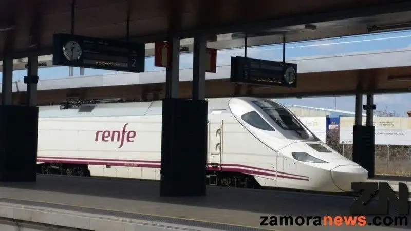 Foto archivo tren en Zamora