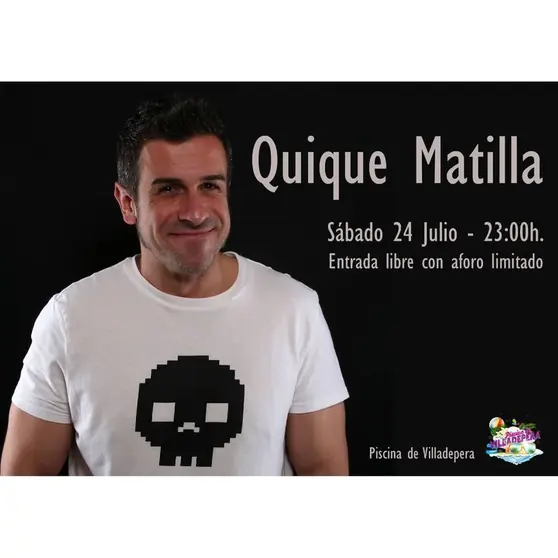 El monologuista Quique Matilla