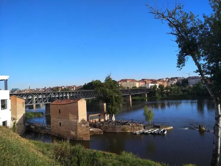 Vista del Duero desde las Aceñas