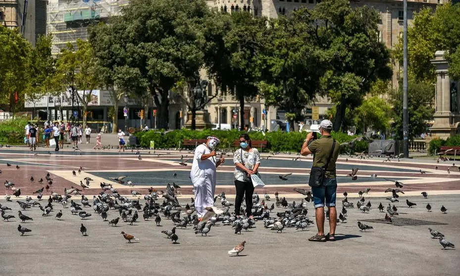 Foto de archivo en Barcelona