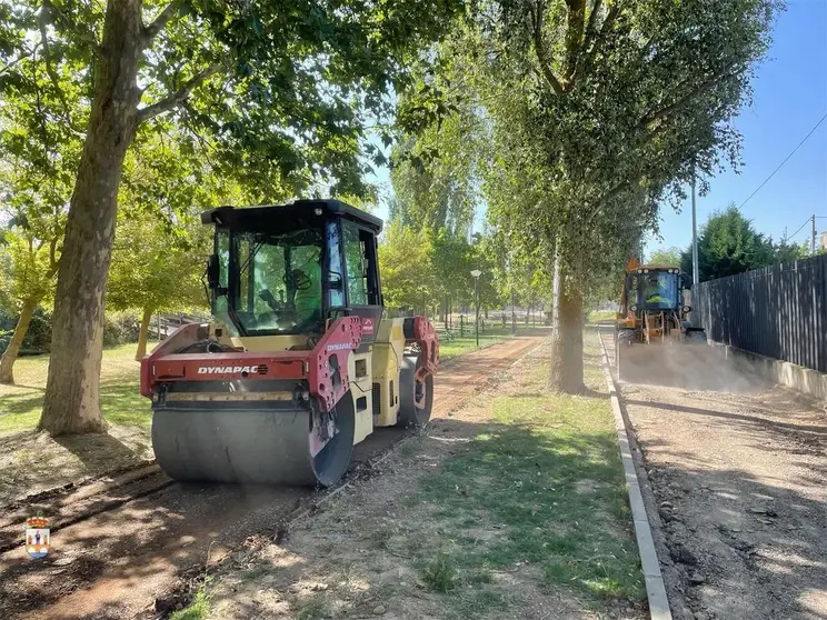 Obras carril bici de Benavente