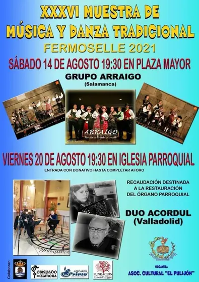 Cartel órgano Fermoselle