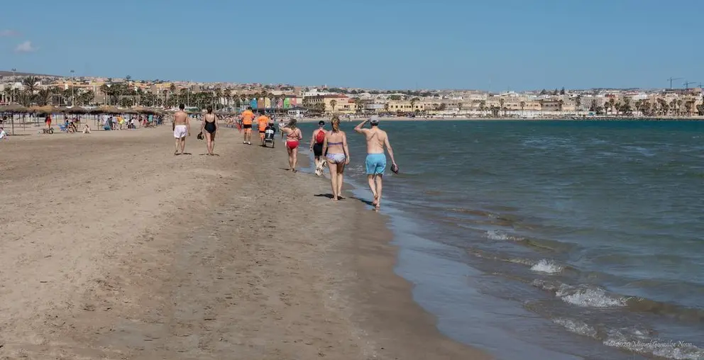 Playa en Melilla