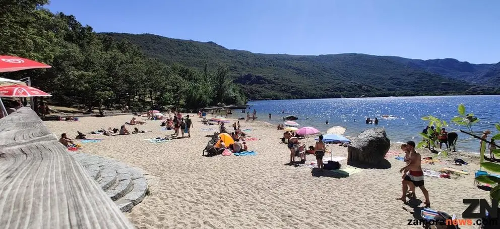 playa viquiella Lago d eSanabria