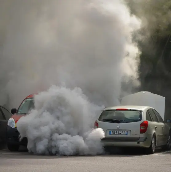 Contaminación vehículo.