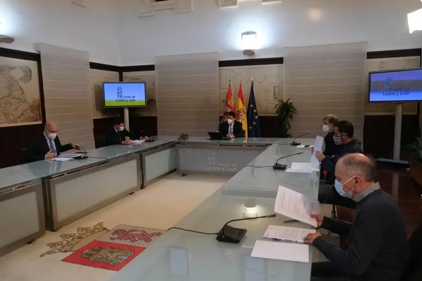 Reunión del Consejo del Diálogo Social de Castilla y León