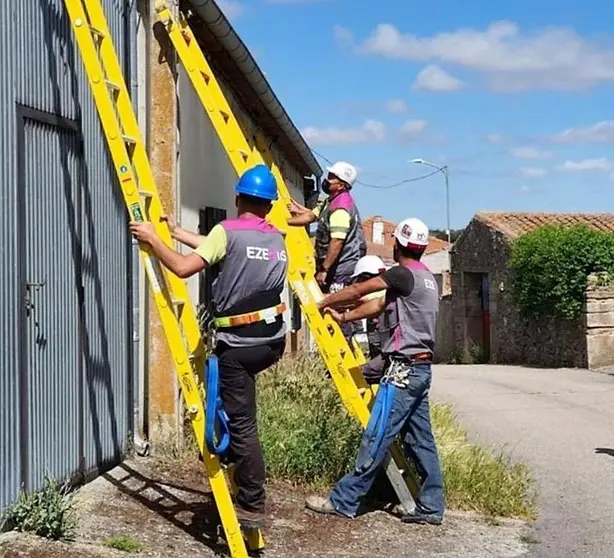 Instalación fibra óptica