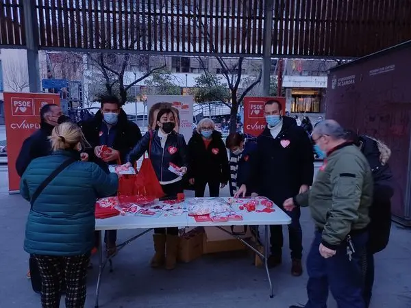 01 PSOE Zamora. 03-02-2022. Mesa Electoral Santa Clara