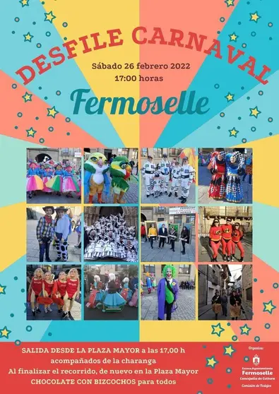 Cartel desfile de carnaval de Fermoselle