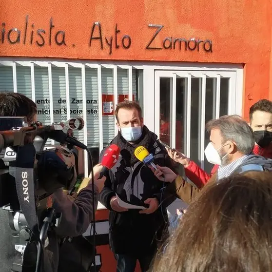 David Gago, portavoz del PSOE en el Ayuntamiento de Zamora