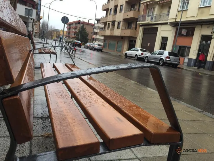 Lluvia en Zamora