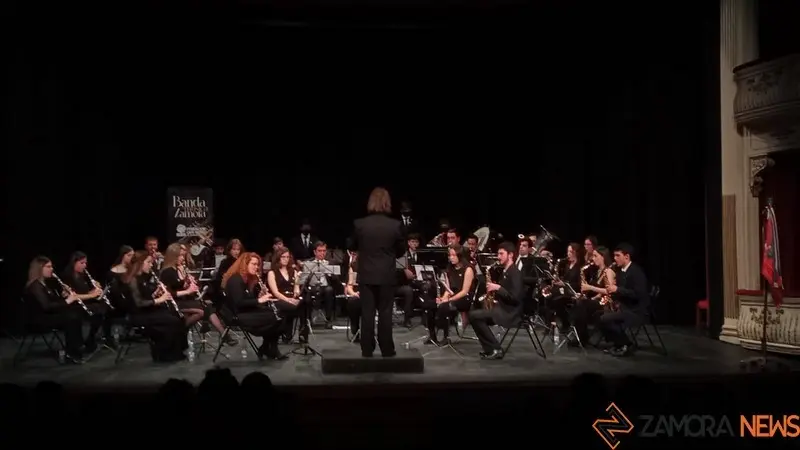 La Banda de Música de Zamora en el Teatro Principal