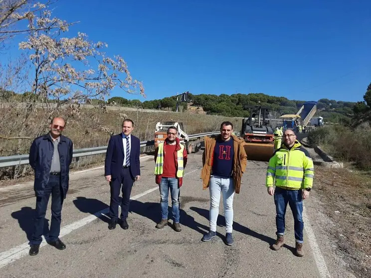 El subdelegado del Gobierno en Zamora, Ángel Blanco, y el alcalde de Toro, Tomás del Bien