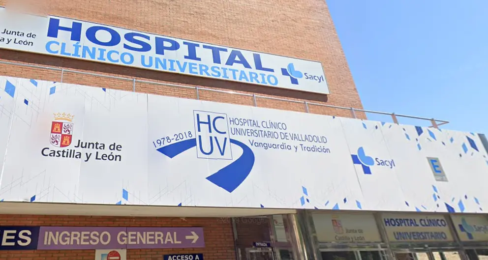 Ingresado en el Clínico de Valladolid