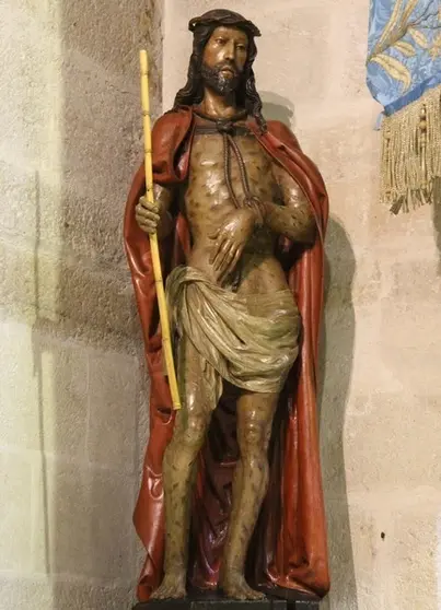 Imagen del Ecce Homo. Foto cedida