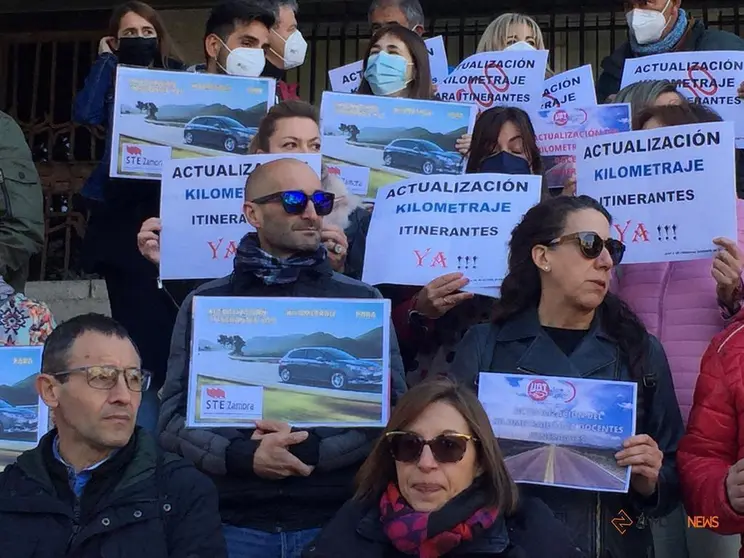 Imagen de archivo de una manifestación de sindicatos de Educación