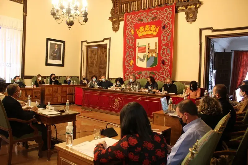 Pleno presencial en el Ayuntamiento de Zamora