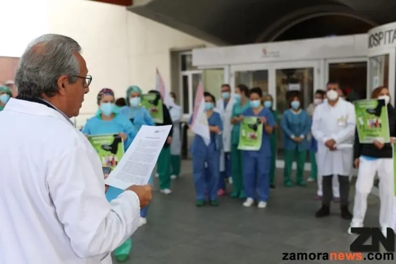 Protesta sanitarios zamoranos