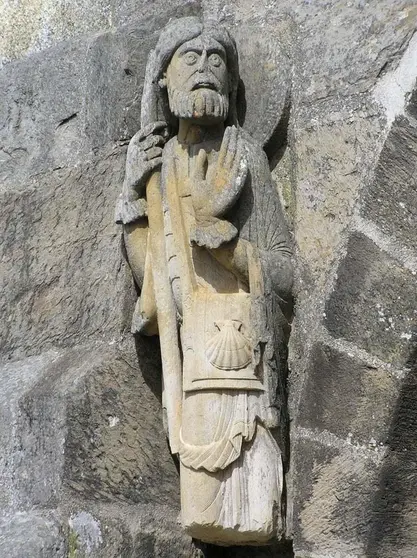 Imagen Santiago Peregrino de Santa Marta de Tera. JI Martín Benito