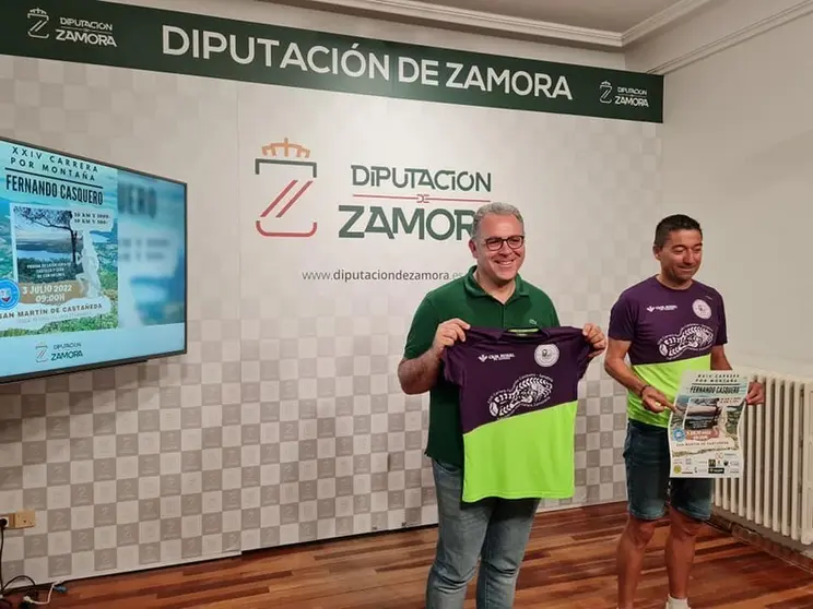 Presentación de la carrera en la Diputación