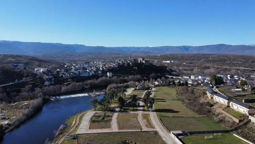 Imagen aérea Puebla de Sanabria