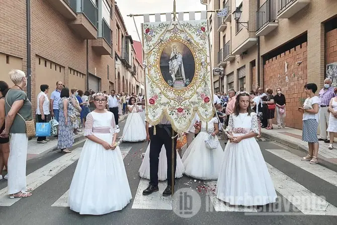 Procesión por el Día del Carmen en Benavente. Fotografía: Interbenavente