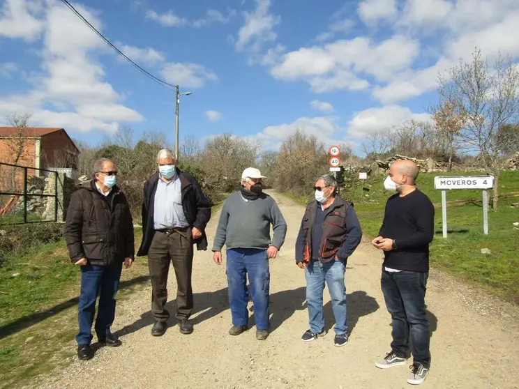 PSOE-Diputación de Zamora. Visita caminos agrícolas y vecinales Alise y Alba