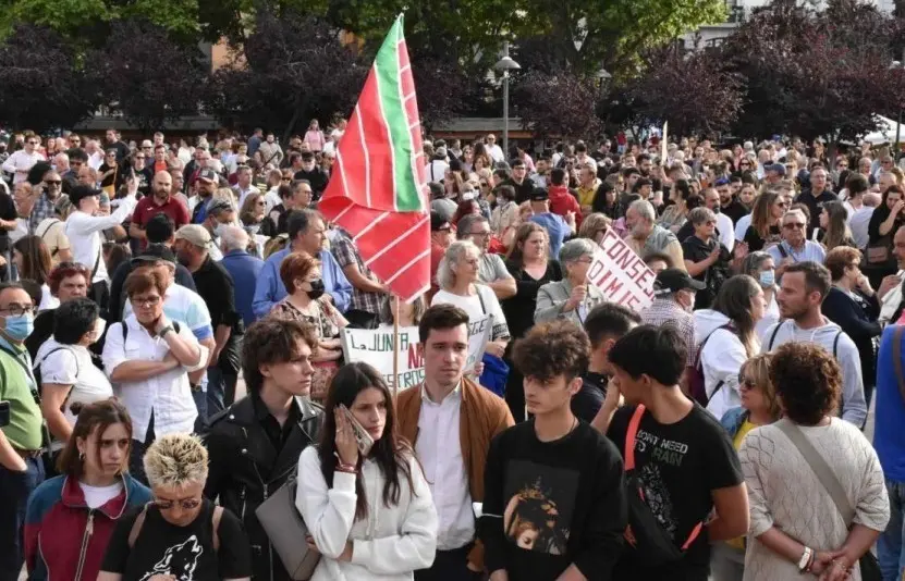 Juventudes socialistas imagen de archivo