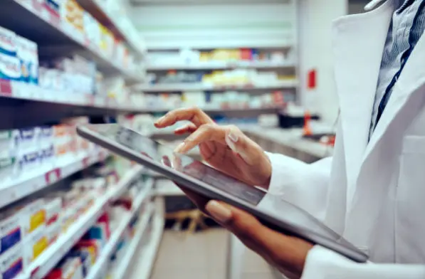 Farmacéutico. Fotografía de archivo