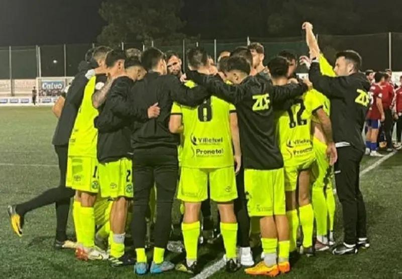 El Zamora celebra el triunfo. Foto Zamora CF