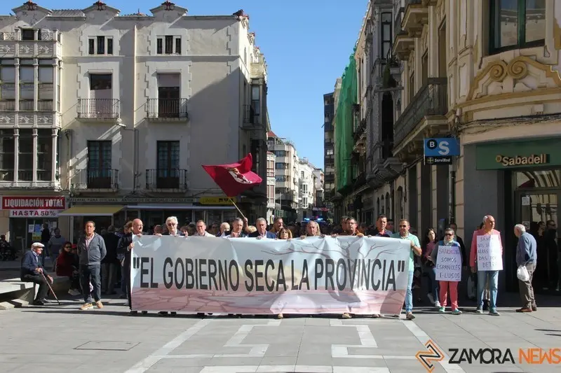 protesta Municipios Ribereños contra el desembalse de la cuenca de Ricobayo y Almendra (30)