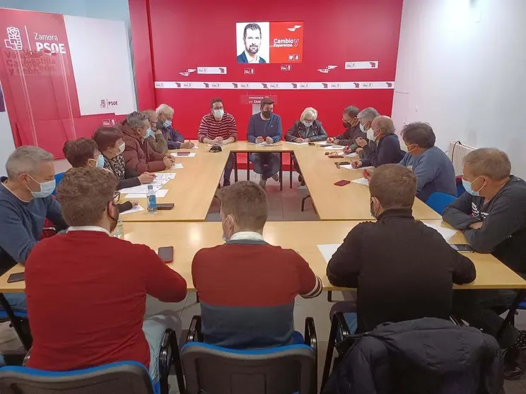 PSOE Zamora. Reunión Comisión Ejecutiva Provincial