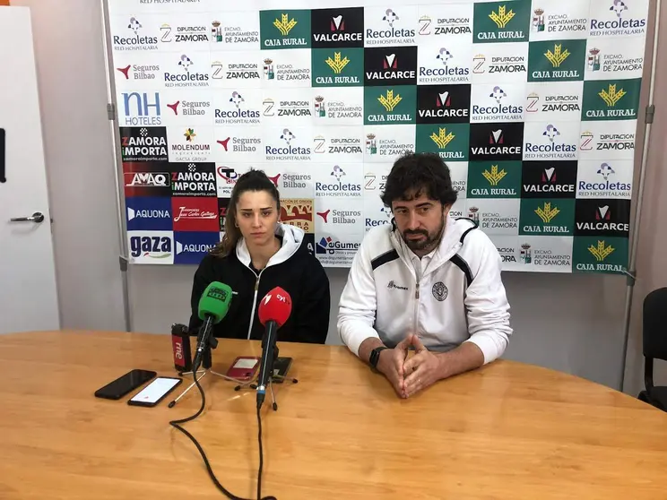 Irene Lahuerta y Ricardo Vasconcelos. Foto cedida por el club