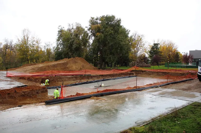 Obras piscina