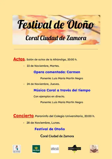 Programacion Festival